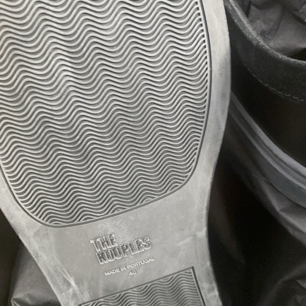 The Kooples Black Sneakers with Logo Laces - Picture 3 of 8